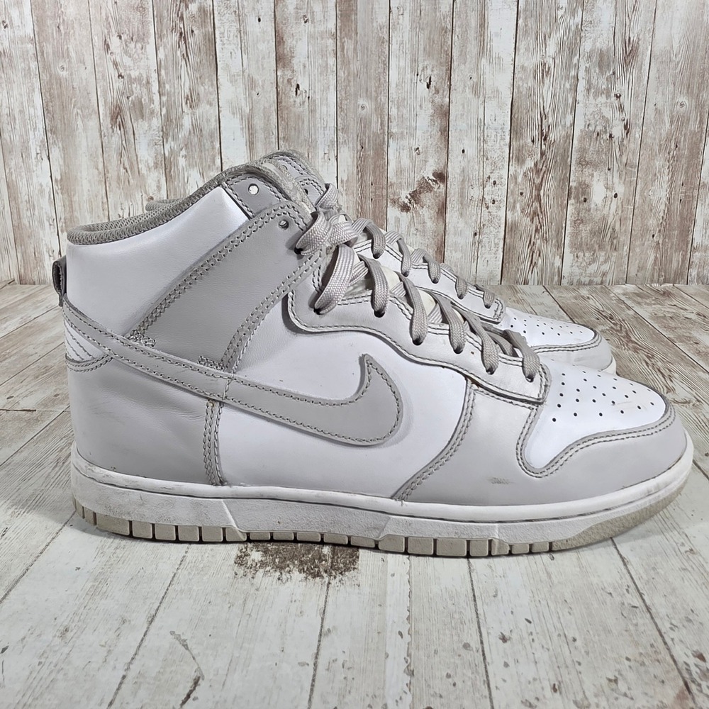 Nike Dunk High‎ Vast Grey White Sneakers DD1399-100 Womens 9.5 Mens 8